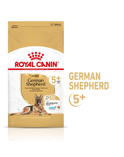 ROYAL CANIN German Shepherd Adult 5+ hrana uscata caini ciobanesc german, varsta peste 5 ani, 3 kg