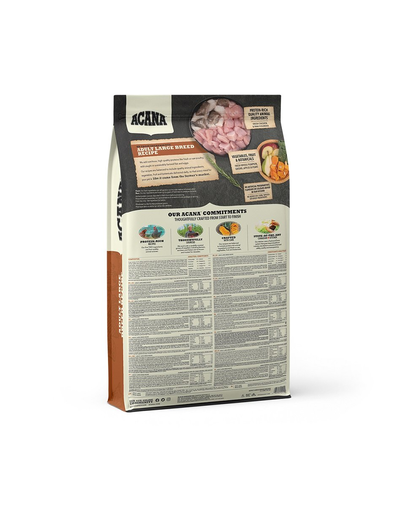 ACANA Adult Large Breed hrana uscata caini adulti de talie mare 11.4 kg