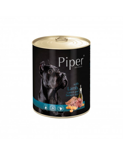 DOLINA NOTECI PIPER cu miel, morcov și orez brun 800 g
