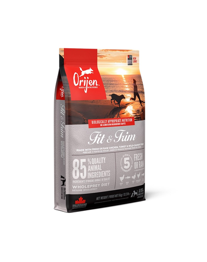 ORIJEN Fit & Trim Dog hrana uscata pentru caini supraponderali 6 kg