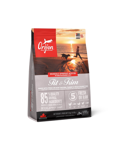 ORIJEN Fit & Trim Dog hrana uscata pentru caini supraponderali 2 kg