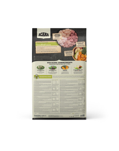 ACANA Grasslands Dog hrana uscata caini adulti, cu miel si rata 11.4 kg