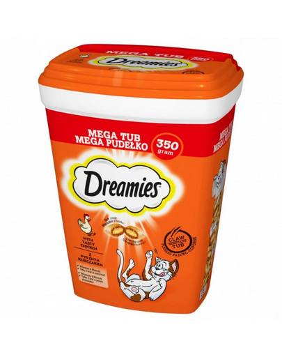 DREAMIES Mega Box 2x350g Recompense pentru pisici cu pui delicios