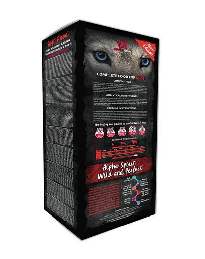 ALPHA SPIRIT Hrana uscata si moale pentru catelusi 9 kg