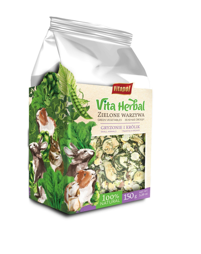 VITAPOL Mixt Legume verzi pentru rozatoare 150 g