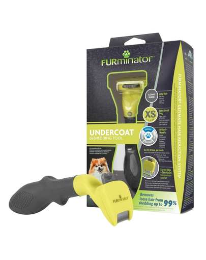 FURMINATOR Undercoat deShedding perie pentru caini cu par lung - Toy Dog