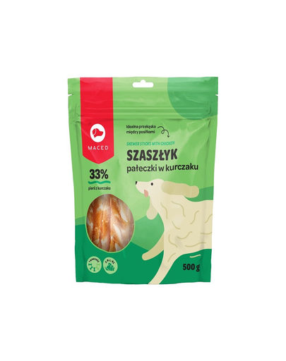 MACED Recompense pentru caine, cu pui 500g