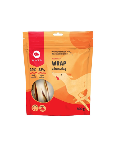 MACED Chips Recompense caine, batoane cu rata 500 g