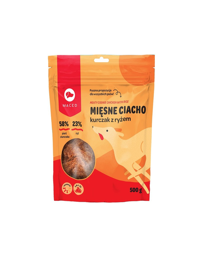MACED crochete pentru caini, cu pui si orez 500g