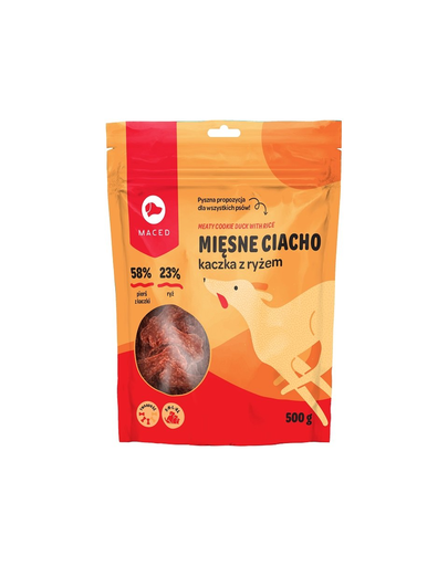 MACED Cuburi de rață și orez 500 g