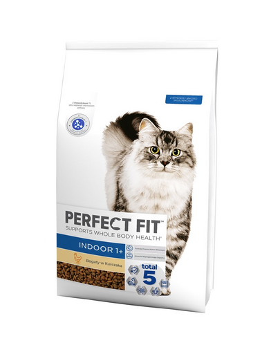 PERFECT FIT Indoor 1+  Hrana uscata pisici interior, cu pui 7 kg