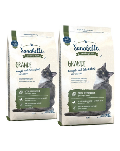 SANABELLE Hrana uscata pentru pisicile adulte de talie mare 4 kg (2 x 2 kg)