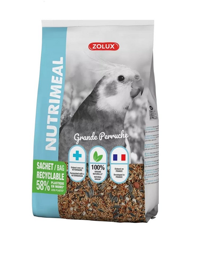 ZOLUX NUTRIMEAL 3 Mix hrana papagali mari 2,5kg