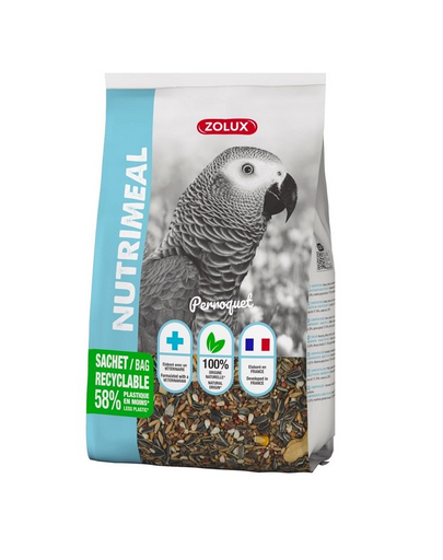 ZOLUX  NUTRIMEAL 3 Hrana pentru papagali 2,25 kg