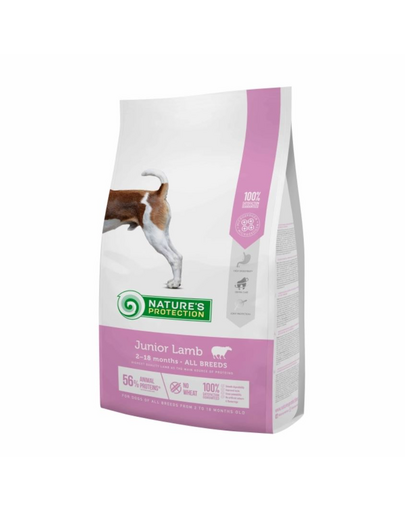NATURES PROTECTION Junior Lamb All breeds 7,5 kg hrana catei, cu miel