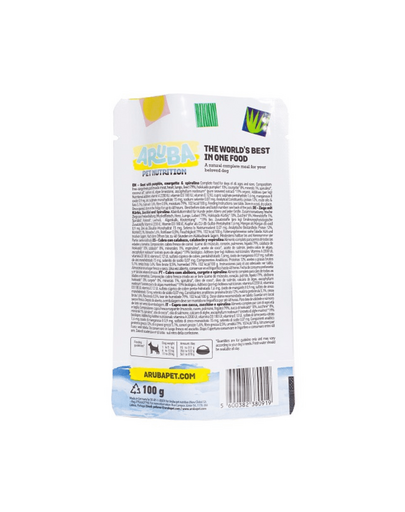 ARUBA Dog Multipack 7x100 g hrana umeda caini
