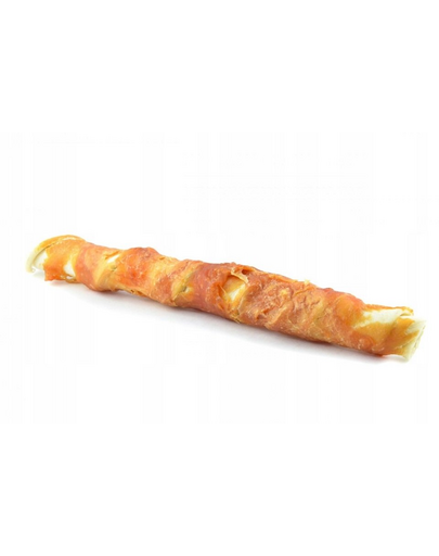 MACED Baton de rontait pentru caini, invelit in carne de pui 25 cm