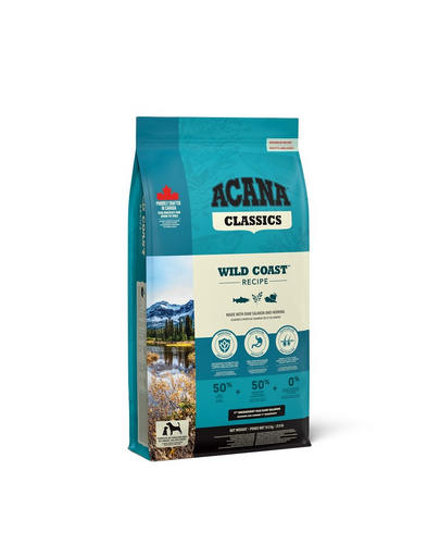ACANA Classic Wild Coast 14,5 kg hrana caini toate varstele si rasele, fara gluten