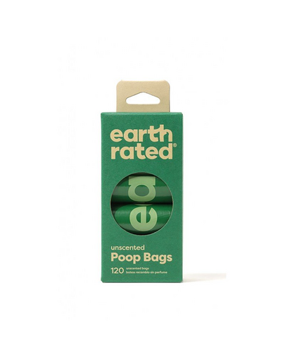 EARTH RATED Rezerve pungi igienice caini 8 role