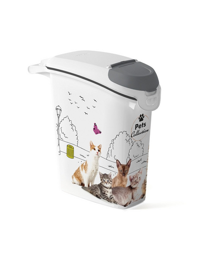 CURVER PetLife Cutie depozitare hrana pisica 10kg (23l)