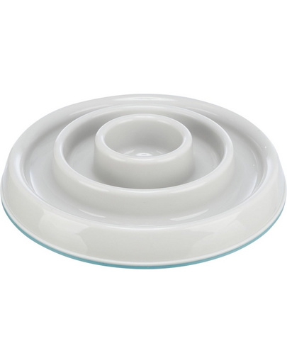 TRIXIE Slow Feeding Castron pentru hranire lenta, din plastic 0,45 l