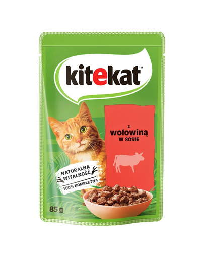 KITEKAT vita in sos 28x85 g pliculet hrana pisica adulta
