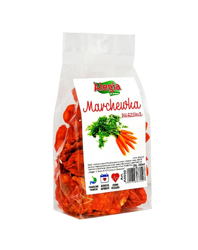 ALEGIA Morcov uscat pentru rozatoare 60g