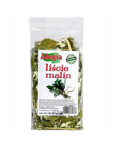 ALEGIA Frunze de zmeur pentru rozatoare 40g