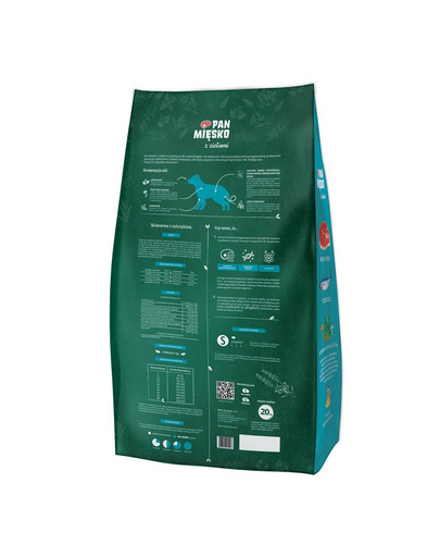 PAN MIĘSKO hrana caine talie mica S 20 kg ierburi aromatice, vita si ton