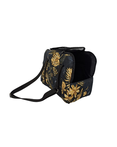 FERA Gold Geanta de transport caine de rasa mica 34x16x23 cm