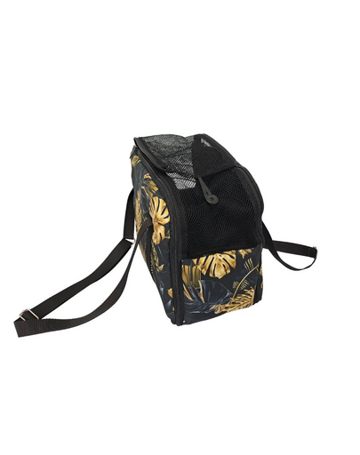 FERA Gold Geanta de transport caine de rasa mica 34x16x23 cm