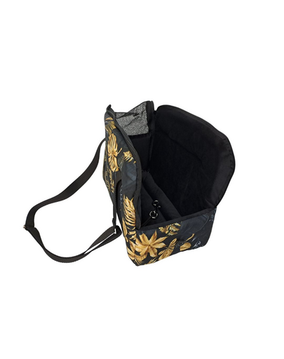 FERA Gold Geanta de transport caine de rasa mica 34x16x23 cm