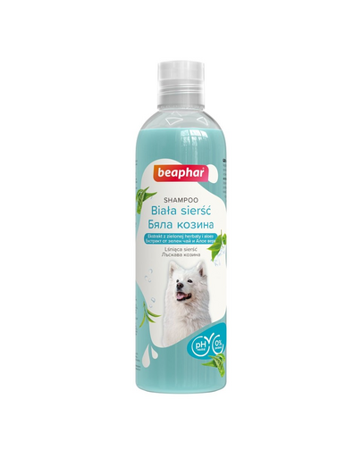 BEAPHAR Shampoo White Dod 250 ml sampon pentru caini cu blana alba