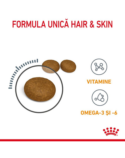 ROYAL CANIN Hair&Skin Care 10 kg hrana uscata pisica adulta pentru blana stralucitoare si piele sanatoasa