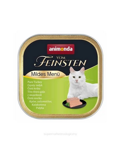 ANIMONDA Vom Feinsten cu curcan pentru pisici sterilizate 100 g