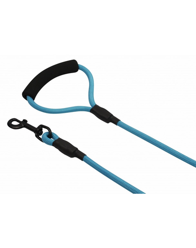 PET NOVA Lesa caine, cu maner 120 cm / 1 cm albastru