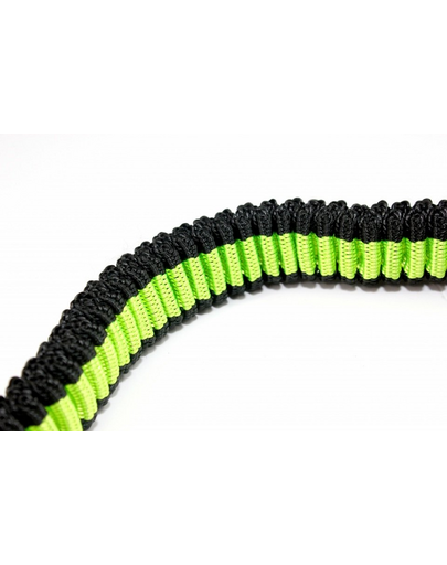 PET NOVA Lesa caini elastica BUNGEE, galben 120-180 cm / 2,5 cm