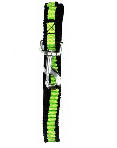 PET NOVA Lesa caini elastica BUNGEE, galben 120-180 cm / 2,5 cm