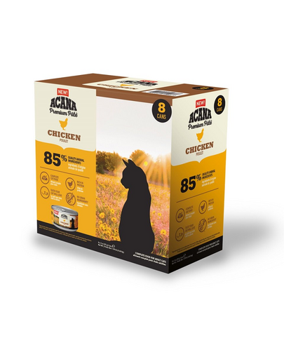 ACANA Premium Pate Chicken pate de pui pentru pisici 24 x 85 g