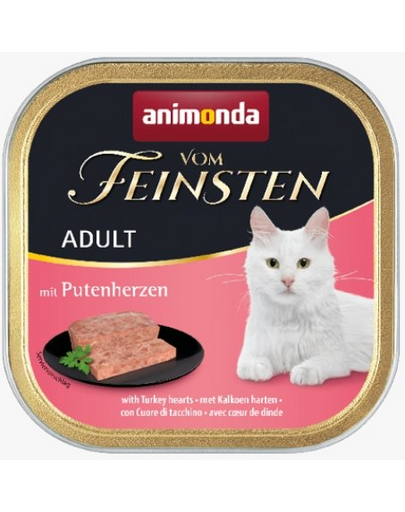 ANIMONDA Vom Feinsten Classic cu inimi curcan 100 g