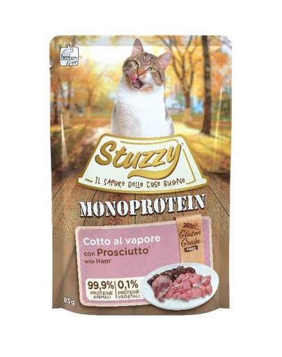STUZZY Porc cu șuncă 85 g