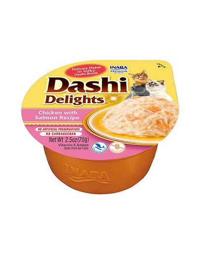 INABA Cat Dashi Delights hrana pisica cu somon 70 g