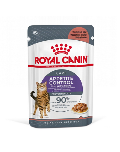 ROYAL CANIN Appetite Control Gravy 24x85 g hrana umeda in sos, pisici cu apetit excesiv
