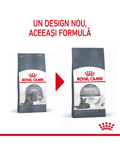 ROYAL CANIN Dental Care 400 g hrana uscata pisici adulte, reduce acumularea de tartru