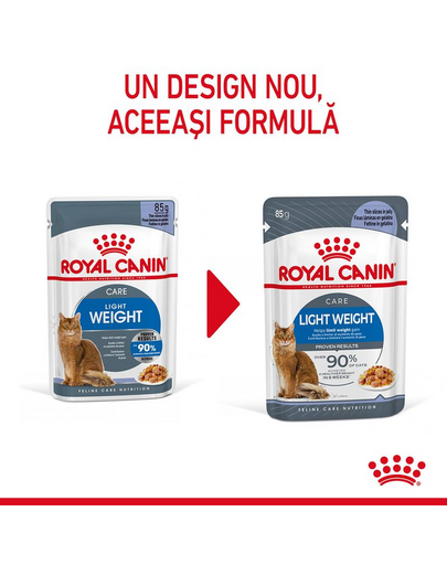 Royal Canin Light Weight Care in aspic 85 g hrana umeda pisica limitarea cresterii in greutate