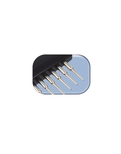 TRIXIE Perie metal cu dinți rotativi pentru câini cu păr lung