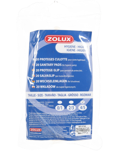 ZOLUX Aleze igienice s3-s4