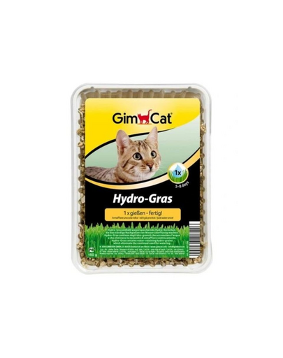 GIMCAT HydroGrass 150 g iarba cu hidrogranule in recipient