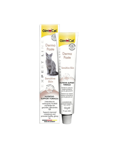 GIMCAT Expert Line Derma Paste 50 g pasta pisici pentru piele sanatoasa
