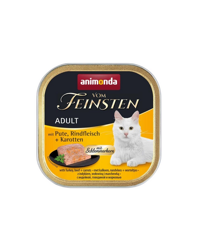 ANIMONDA Vom Feinsten Pate curcan vită și morcov 100 g